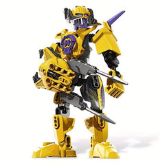12pcs Warrior Building Block Toys DIY Hero Action Figures For Kids
