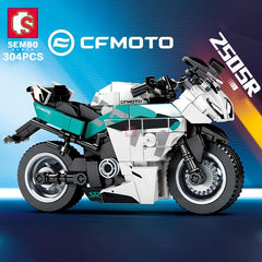 Motorcycle Building Blocks Car Model Building Blocks Gift Toys Holiday DIY