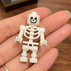 Skeleton Doll Building Blocks Halloween Scene Construction Building Model