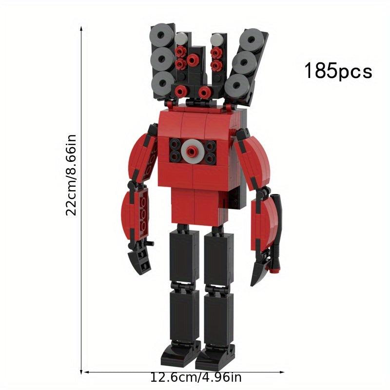 Sound Men Toy Toilet Monster Toy For Boys Puzzle