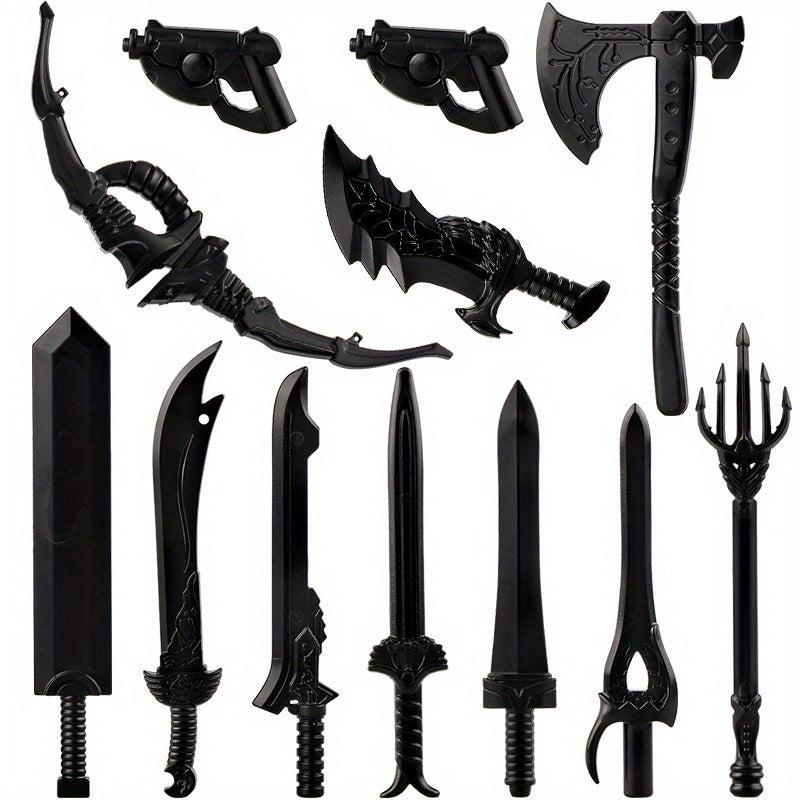 Create Mini Custom Accessories w/ Fun Building Blocks Weapon Series Dolls