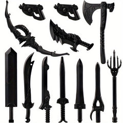 Create Mini Custom Accessories w/ Fun Building Blocks Weapon Series Dolls