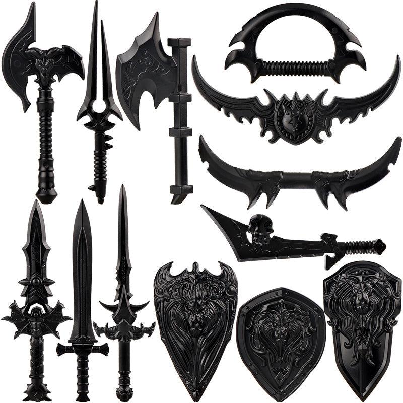 Create Mini Custom Accessories w/ Fun Building Blocks Weapon Series Dolls