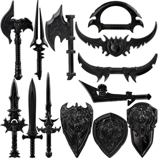 Create Mini Custom Accessories w/ Fun Building Blocks Weapon Series Dolls