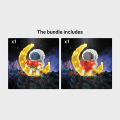 Space Astronauts Toy Model Blocks for Kids