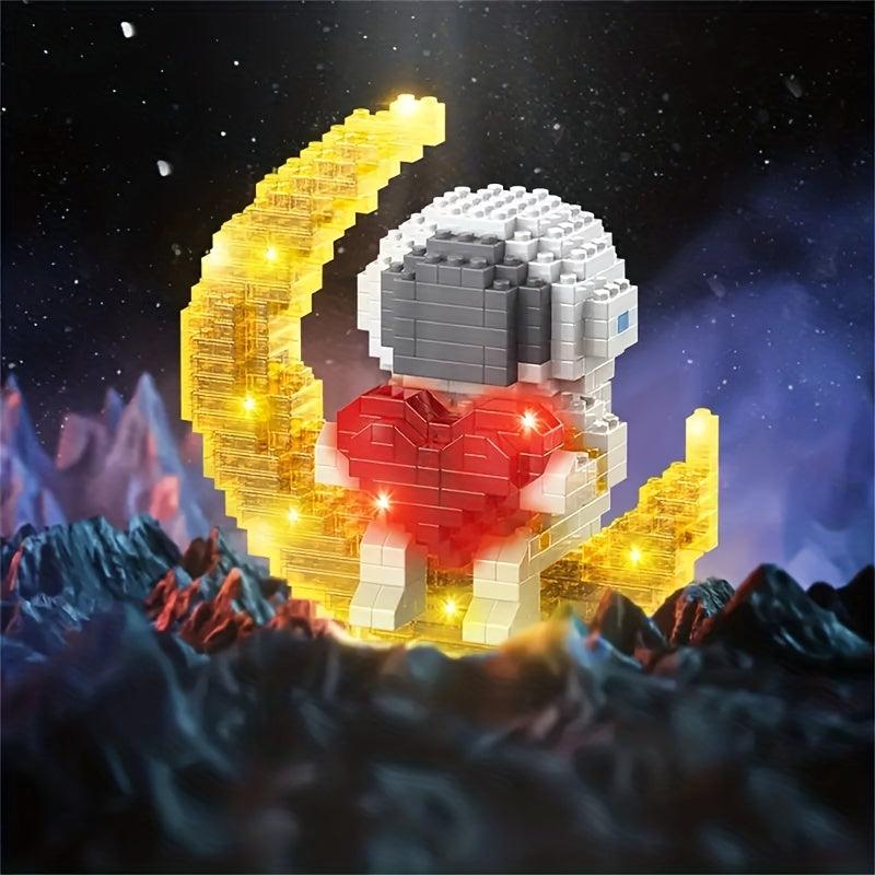 Space Astronauts Toy Model Blocks for Kids