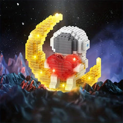 Space Astronauts Toy Model Blocks for Kids