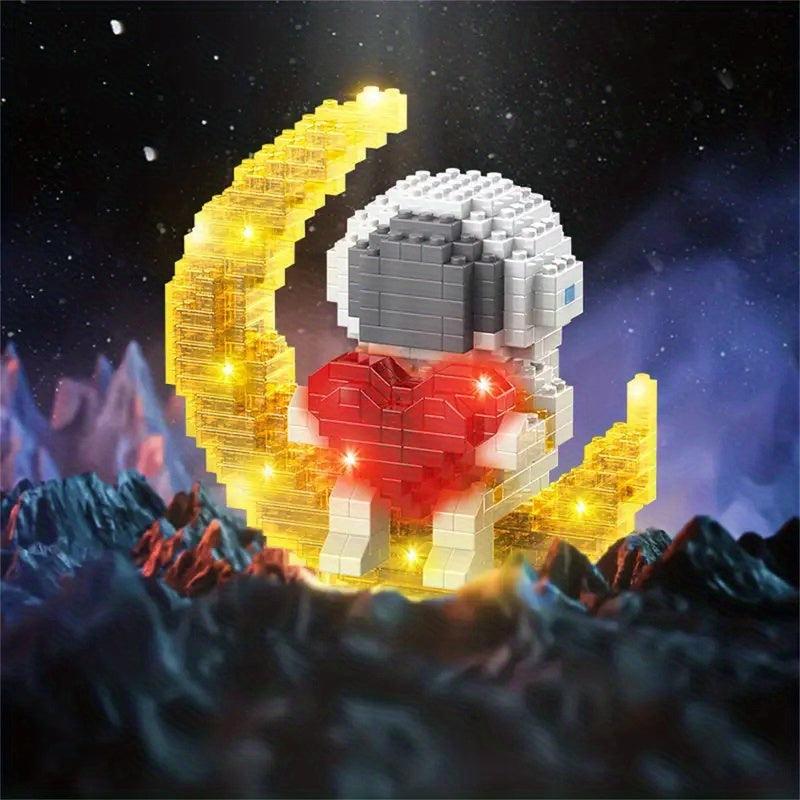 Space Astronauts Toy Model Blocks for Kids