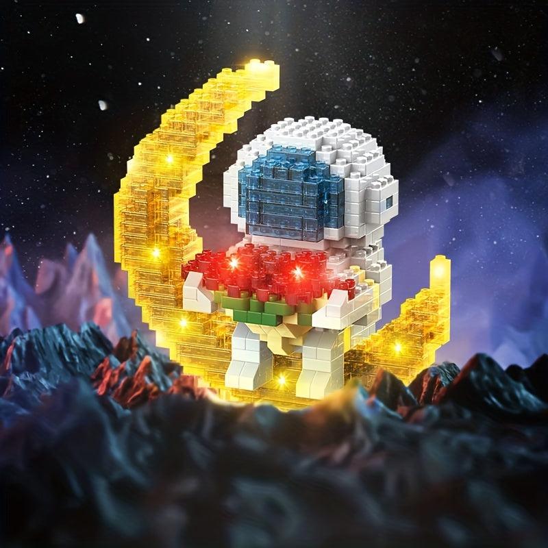 Space Astronauts Toy Model Blocks for Kids