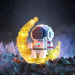 Space Astronauts Toy Model Blocks for Kids