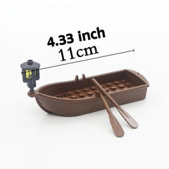 Pirate Boat Building Brick Set Kids Toys