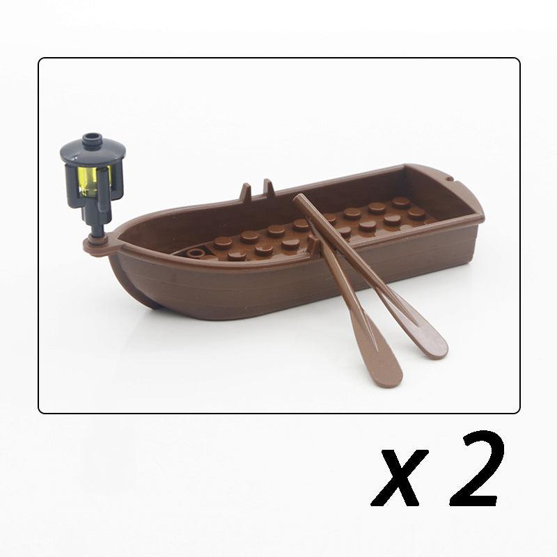 Pirate Boat Building Brick Set Kids Toys