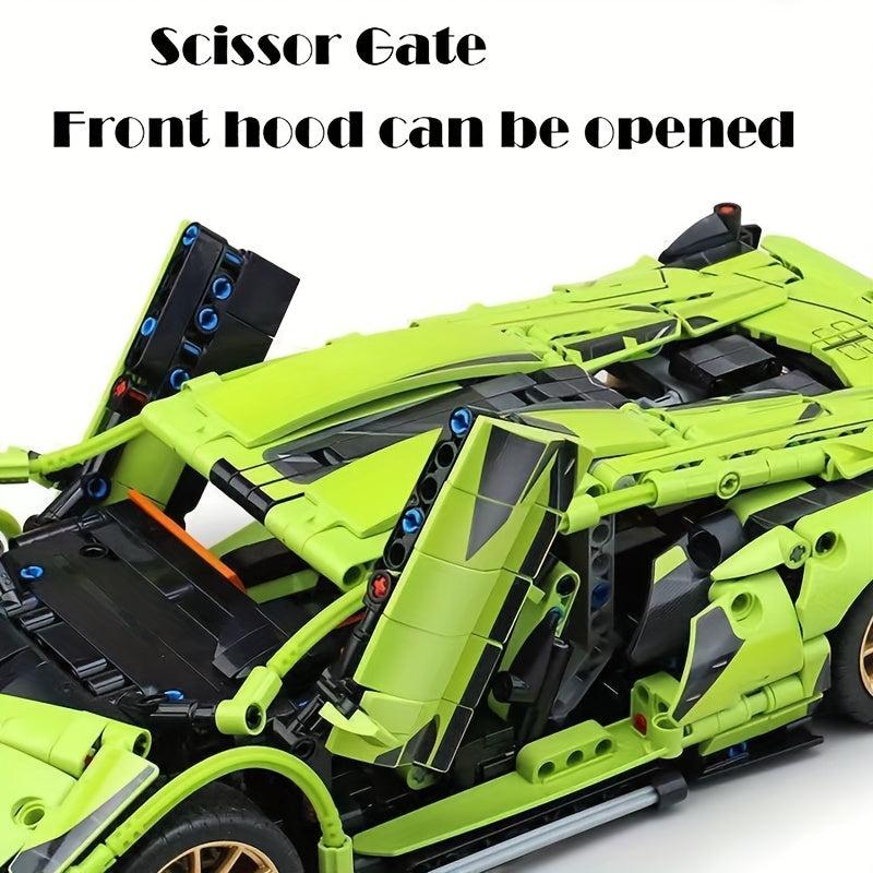 1280pcs City Speed Vehicle Building Blocks Set for Kids Boys