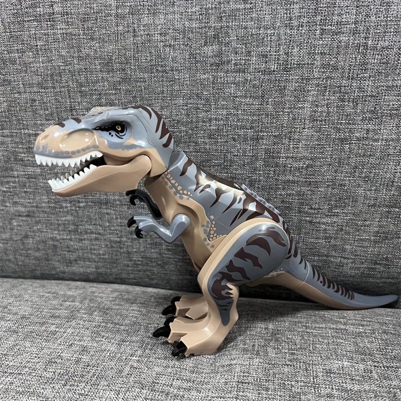 DIY Jurassic Dinosaurs T Rex Triceratops Building Toy Blocks