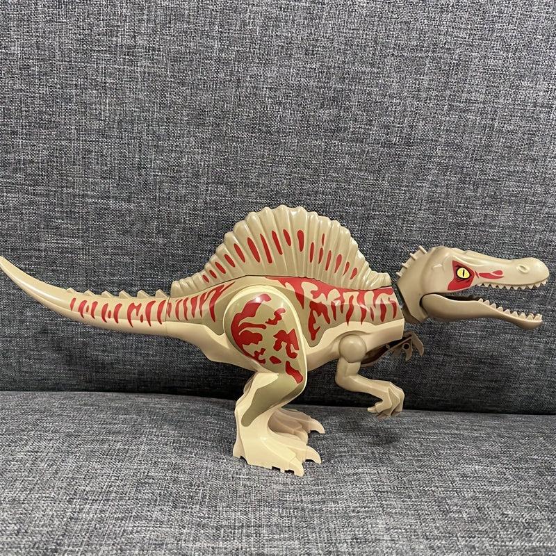 DIY Jurassic Dinosaurs T Rex Triceratops Building Toy Blocks