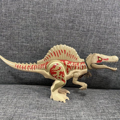 DIY Jurassic Dinosaurs T Rex Triceratops Building Toy Blocks
