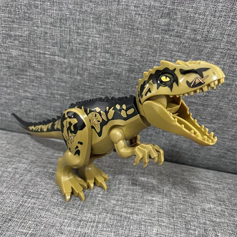 DIY Jurassic Dinosaurs T Rex Triceratops Building Toy Blocks