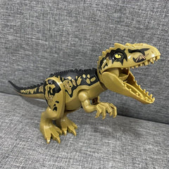 DIY Jurassic Dinosaurs T Rex Triceratops Building Toy Blocks