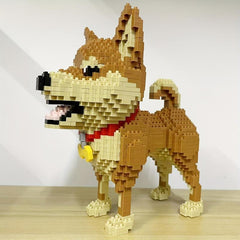 Shiba Inu Dog Building Blocks Toy for Kids