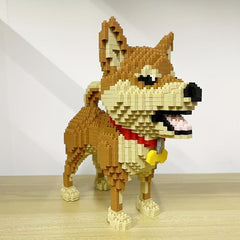 Shiba Inu Dog Building Blocks Toy for Kids