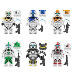 Republic Commando Action Mini Figure Building Blocks Set