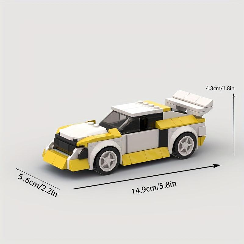 197pcs Sports Racer Car Toy Racing Model Assemble Toy