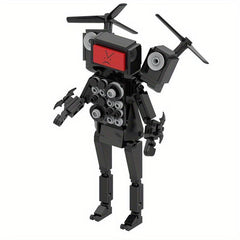 185pcs TV Man Building Blocks Set for Game Fans Creative Toys for Kids
