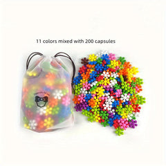 3D Plum Building Blocks - Fun Assembly Toy for Kids