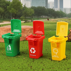 3pcs Trash Can Building Blocks Educational Toys