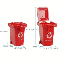 3pcs Trash Can Building Blocks Educational Toys