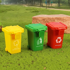 3pcs Trash Can Building Blocks Educational Toys