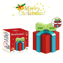 Mini Building Blocks Christmas Tree Sock Garland Model Gift