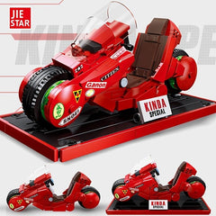 Motorcycle Building Blocks Toys Model Ornaments DIY Building Blocks Christmas