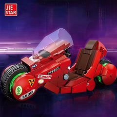 Motorcycle Building Blocks Toys Model Ornaments DIY Building Blocks Christmas
