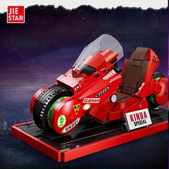 Motorcycle Building Blocks Toys Model Ornaments DIY Building Blocks Christmas