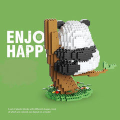 Build Your Own Panda 903 Piece Building Blocks DIY Toy Set