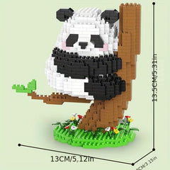 Build Your Own Panda 903 Piece Building Blocks DIY Toy Set