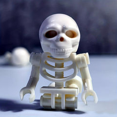 Halloween Skeleton Block Puzzle Construction Toy