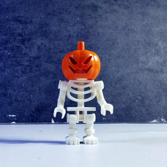 Halloween Skeleton Block Puzzle Construction Toy