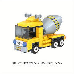 Vehicle Building Blocks Toy for Children and Friends