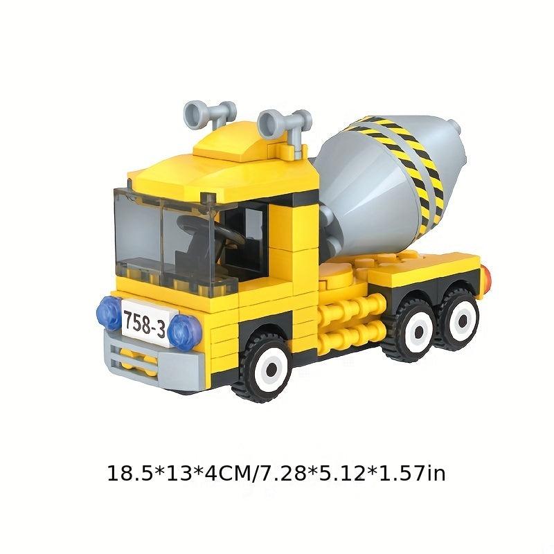 Vehicle Building Blocks Toy for Children and Friends