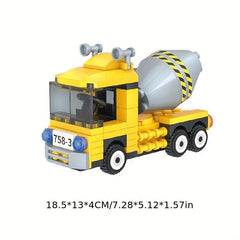 Vehicle Building Blocks Toy for Children and Friends