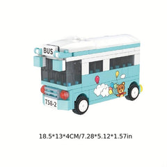 Vehicle Building Blocks Toy for Children and Friends