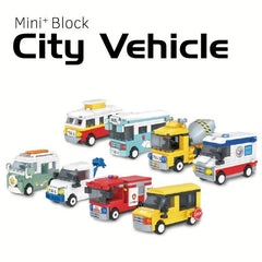 Vehicle Building Blocks Toy for Children and Friends