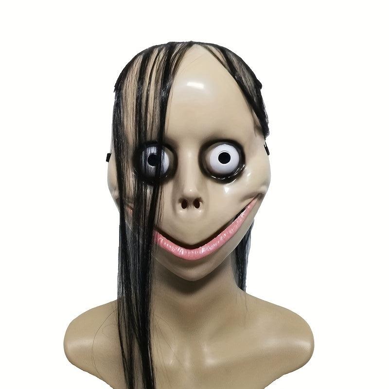Halloween Horror Full Face Trick Headgear Secret Room Escape Game Props