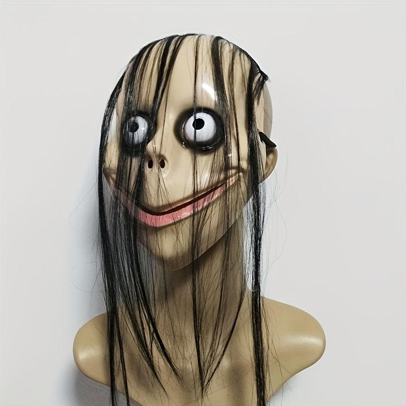 Halloween Horror Full Face Trick Headgear Secret Room Escape Game Props