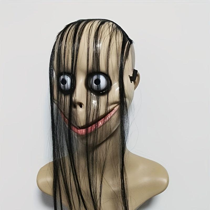 Halloween Horror Full Face Trick Headgear Secret Room Escape Game Props