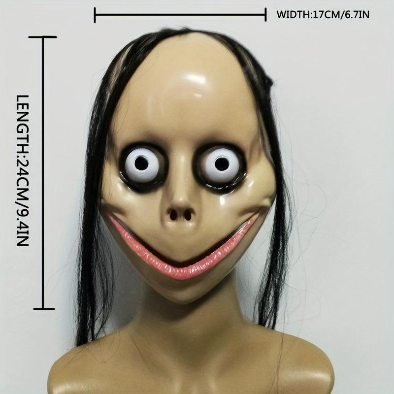 Halloween Horror Full Face Trick Headgear Secret Room Escape Game Props
