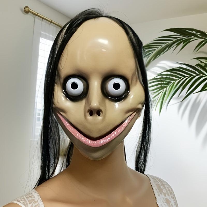 Halloween Horror Full Face Trick Headgear Secret Room Escape Game Props