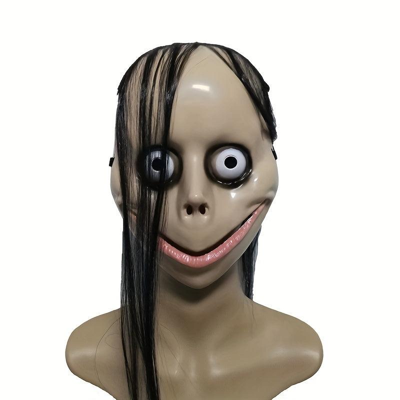 Halloween Horror Full Face Trick Headgear Secret Room Escape Game Props